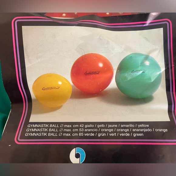 Vintage Gymnastics Medicine ball “ GymnastikBall “ - Picture 5 of 6